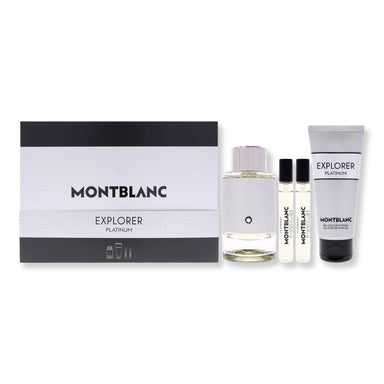 Montblanc Montblanc Explorer Platinum 4 Piece Gift Set Perfume 