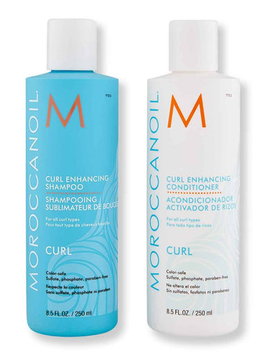 Moroccanoil Moroccanoil Curl Enhancing Shampoo & Conditioner 8.5 oz Hair Care Value Sets 