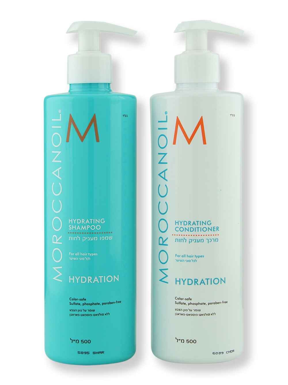 Moroccanoil Moroccanoil Hydrating Shampoo & Conditioner 16.9 oz Hair Care Value Sets 