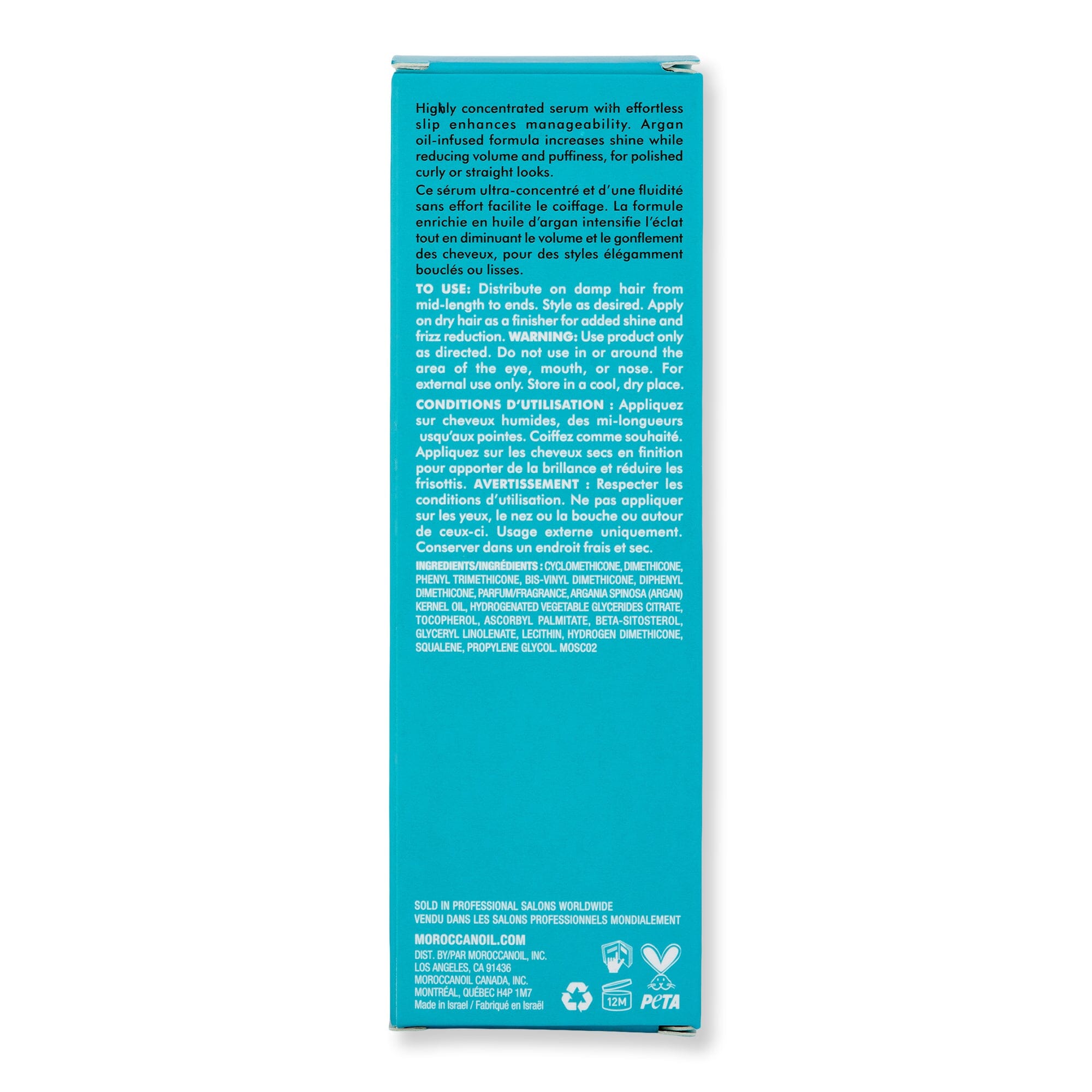 Moroccanoil Moroccanoil Intense Smoothing Serum 1.7 oz 50 ml Hair & Scalp Repair 