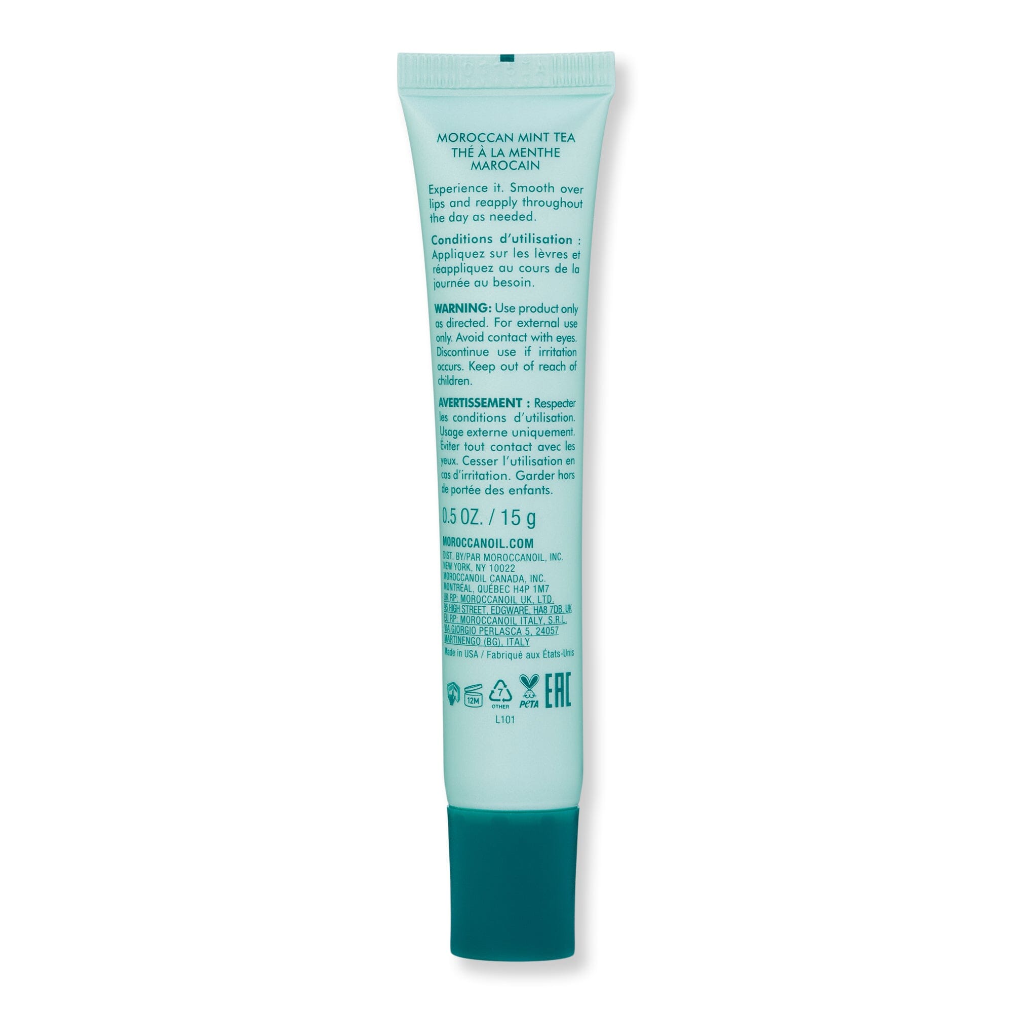 Moroccanoil Moroccanoil Mint Tea Argan Butter Lip Balm Lip Treatments & Balms 