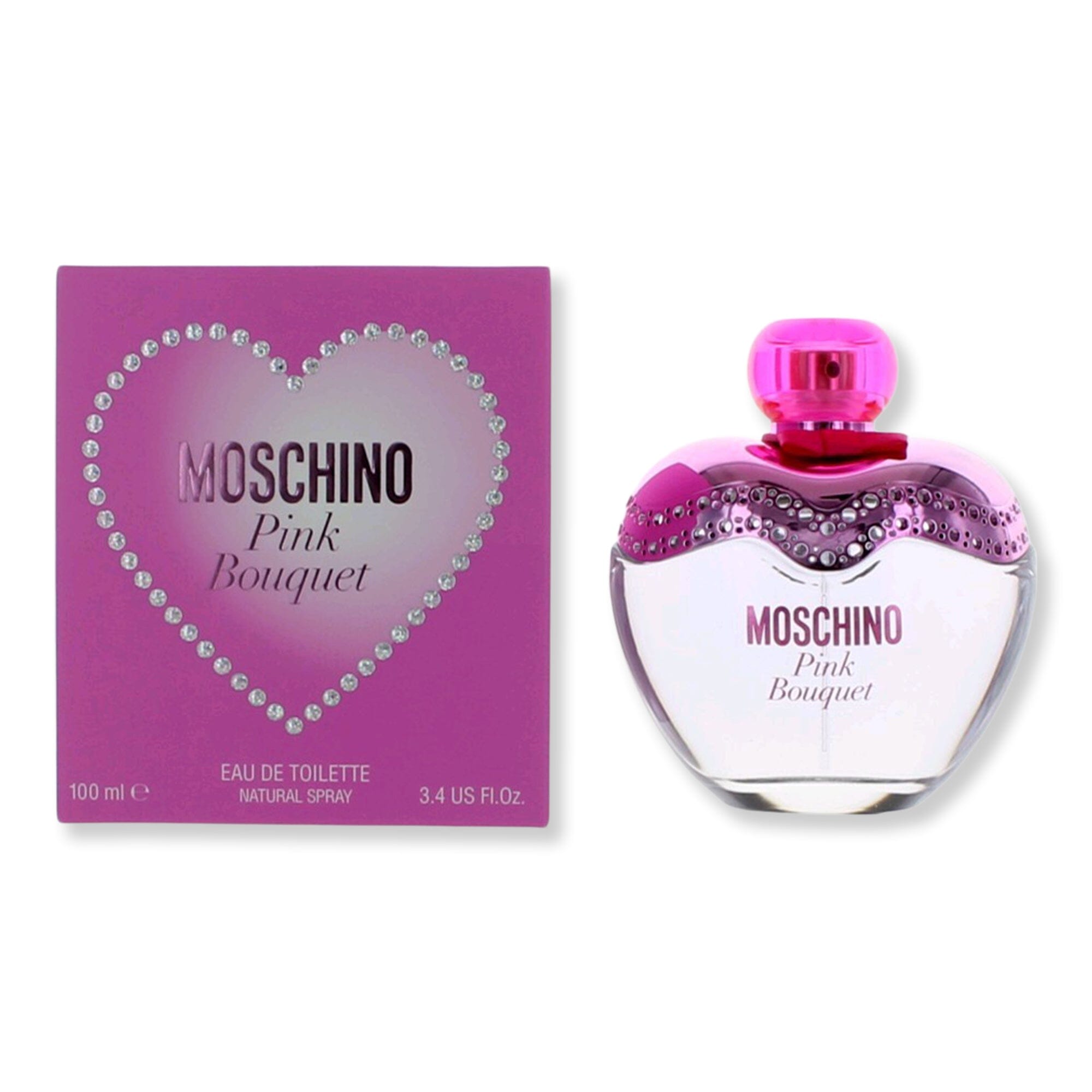 Moschino Moschino Pink Bouquet Eau De Toilette Spray for Women Perfume 3.4 oz 