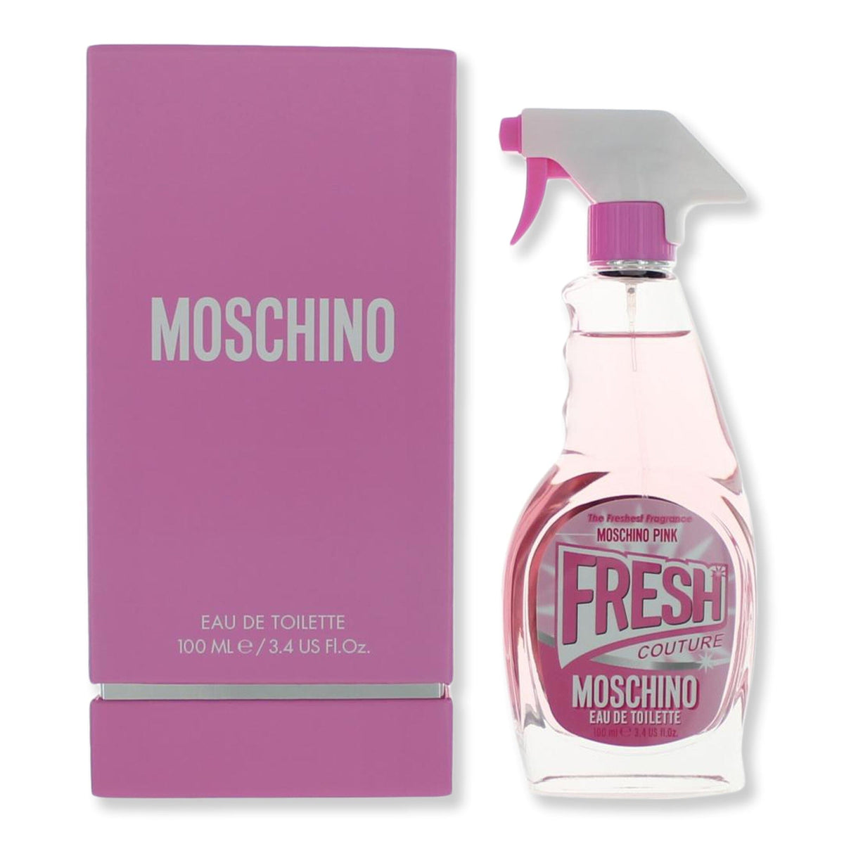 Moschino Moschino Pink Fresh Couture Eau De Toilette Spray for Women Perfume 3.4 oz 