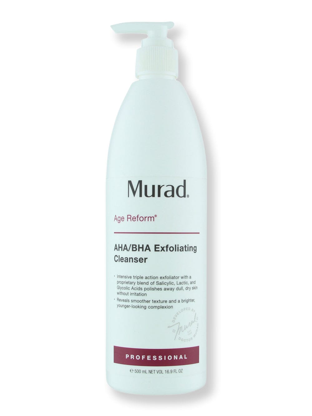 Murad Murad AHA BHA Exfoliating Cleanser 16.9 oz 500 ml Face Cleansers 