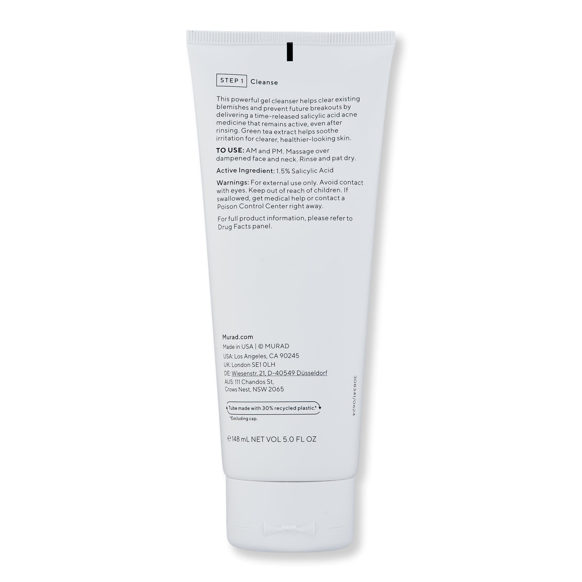 Murad Murad Clarifying Cleanser Face Cleansers 