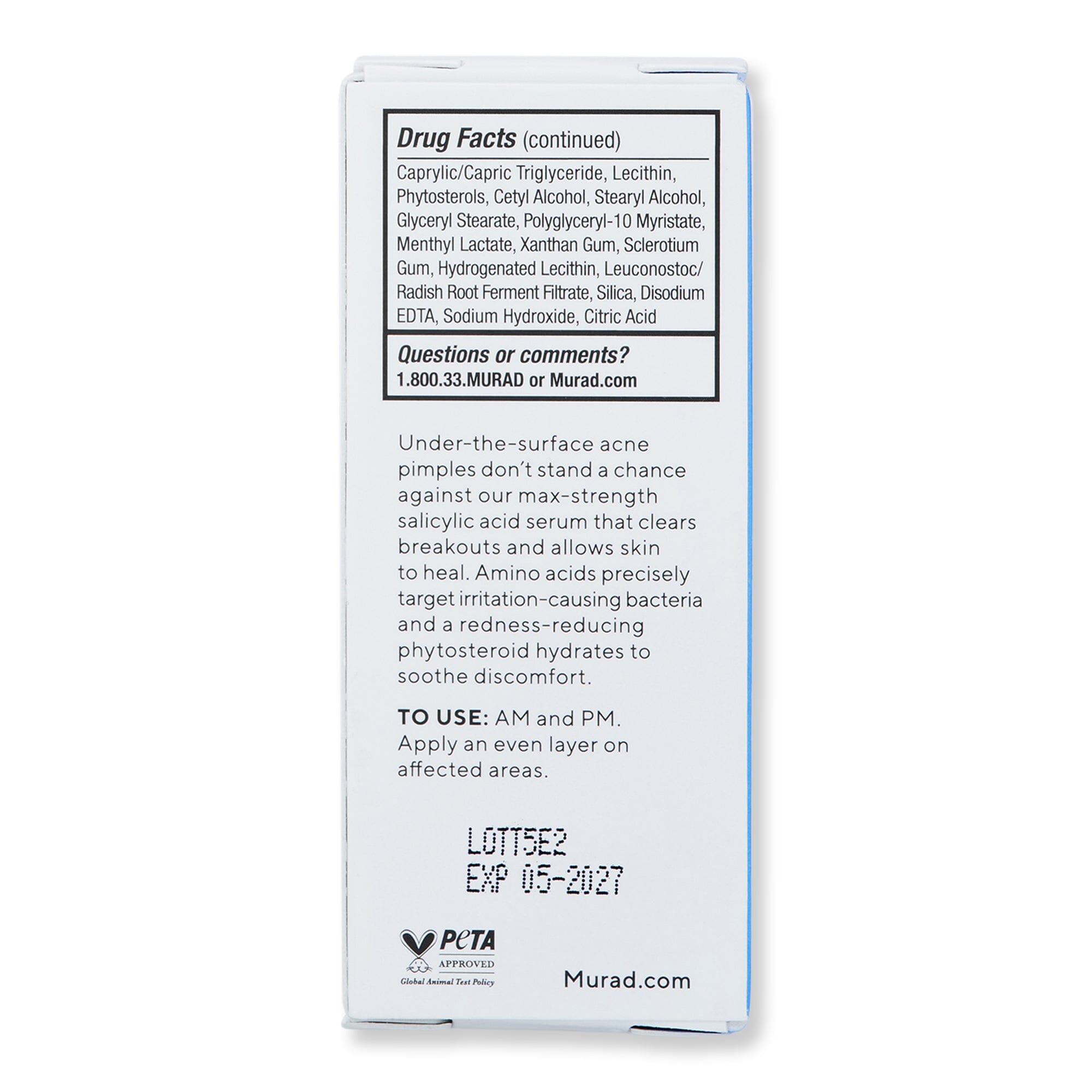 Murad Murad Deep Relief Acne Treatment Acne, Blemish, & Blackhead Treatments 