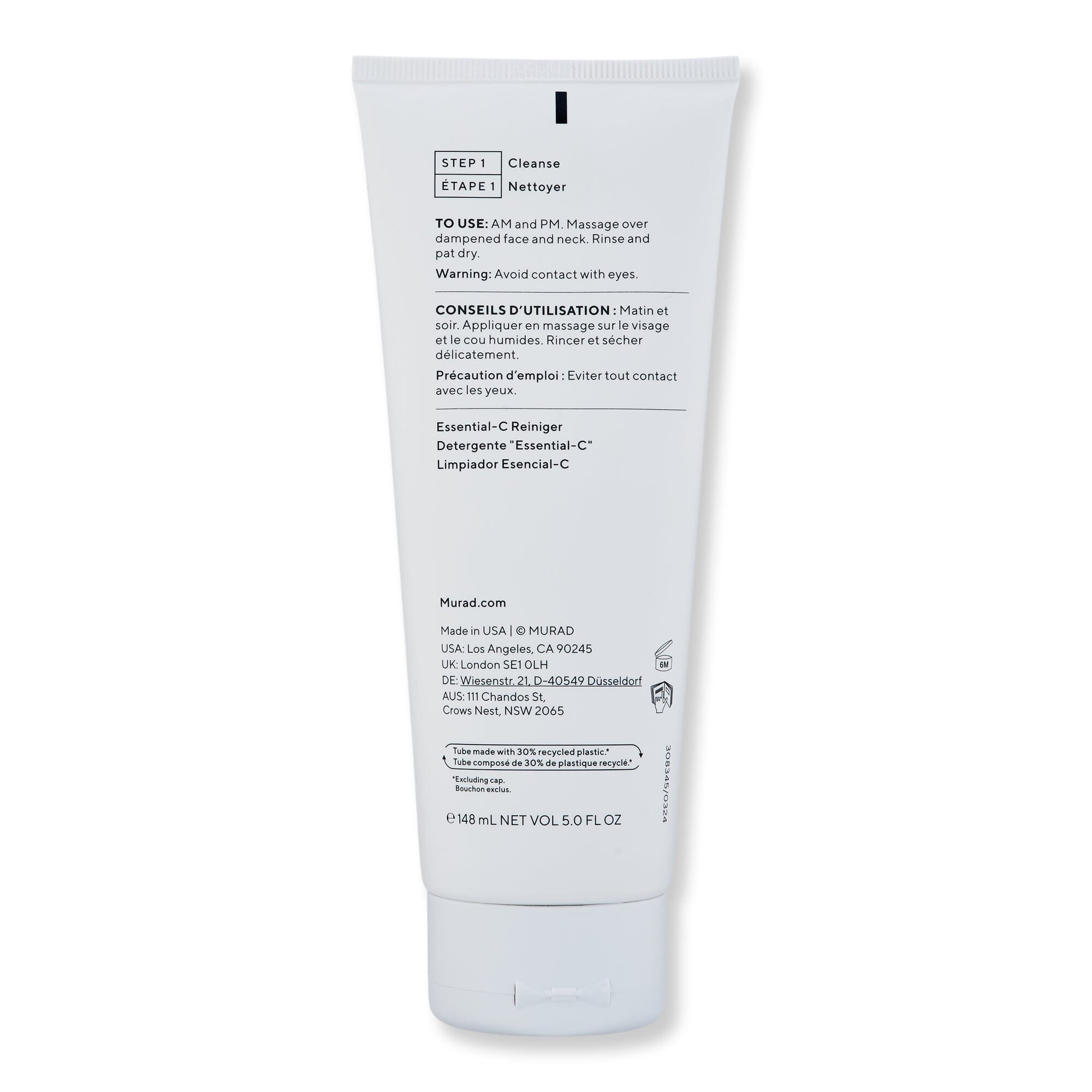 Murad Murad Essential-C Cleanser Face Cleansers 