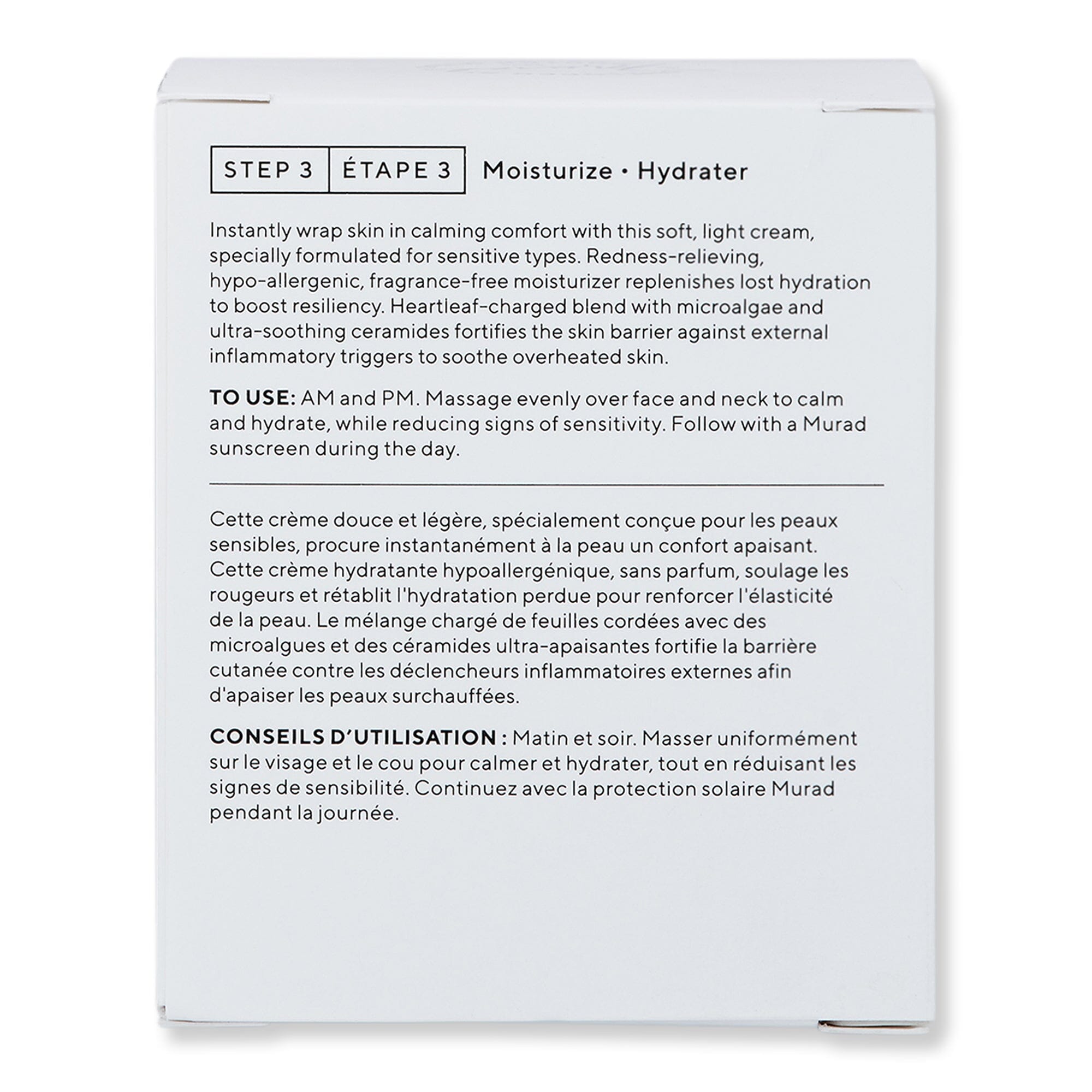 Murad Murad Heartleaf Calming Cream 1.7 oz Skin Care Treatments 