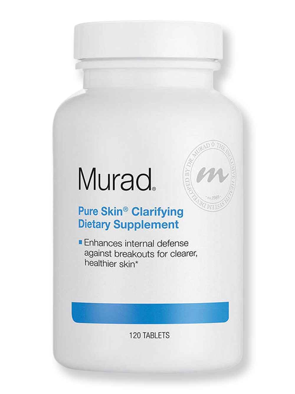Murad Murad Pure Skin Clarifying Dietary Supplement 120 Ct Wellness Supplements 