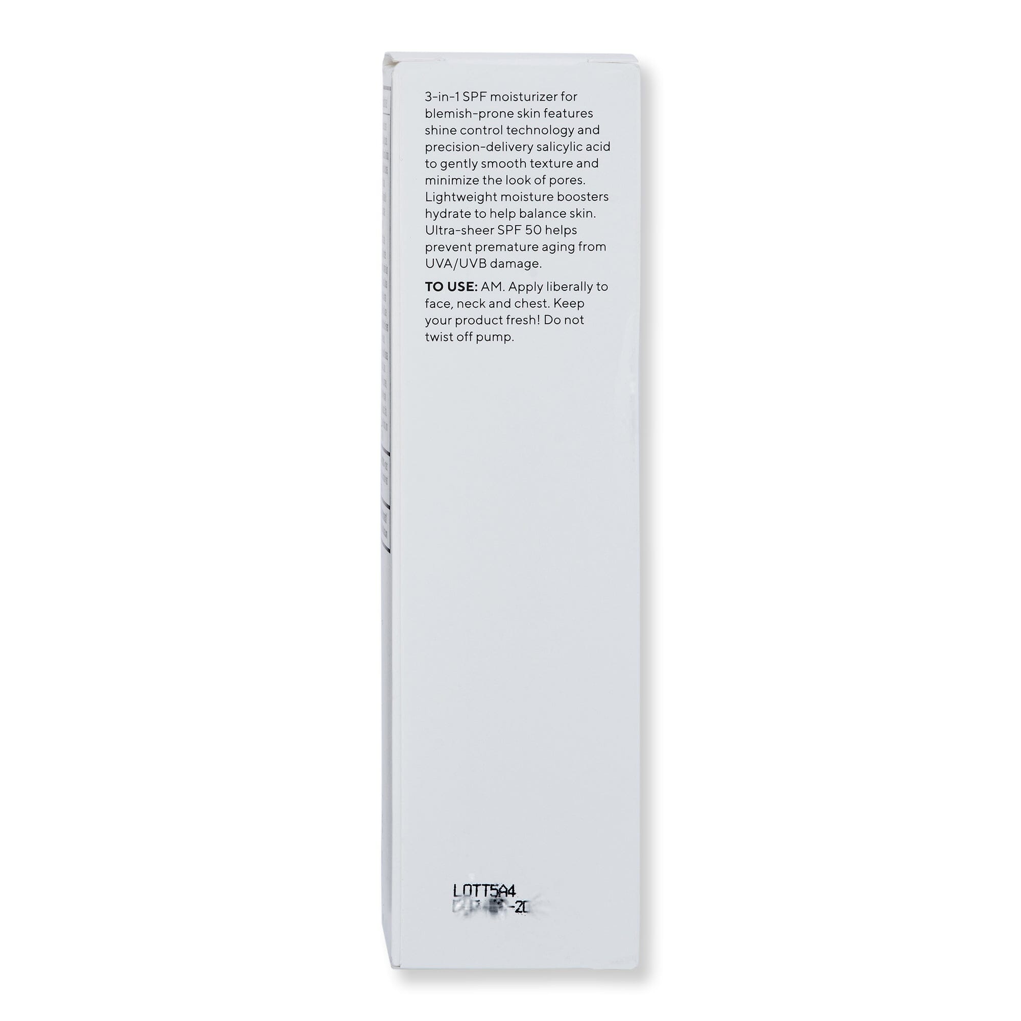 Murad Murad Superactive Moisturizer SPF 50: Mattifying Oil + Pore Control Face Moisturizers 
