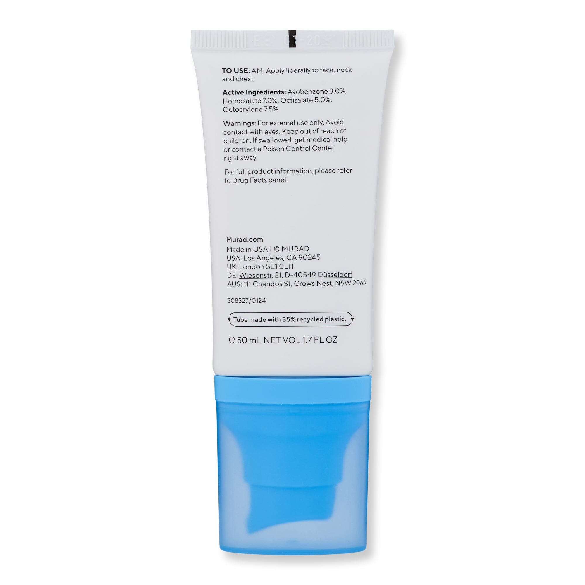 Murad Murad Superactive Moisturizer SPF 50: Mattifying Oil + Pore Control Face Moisturizers 