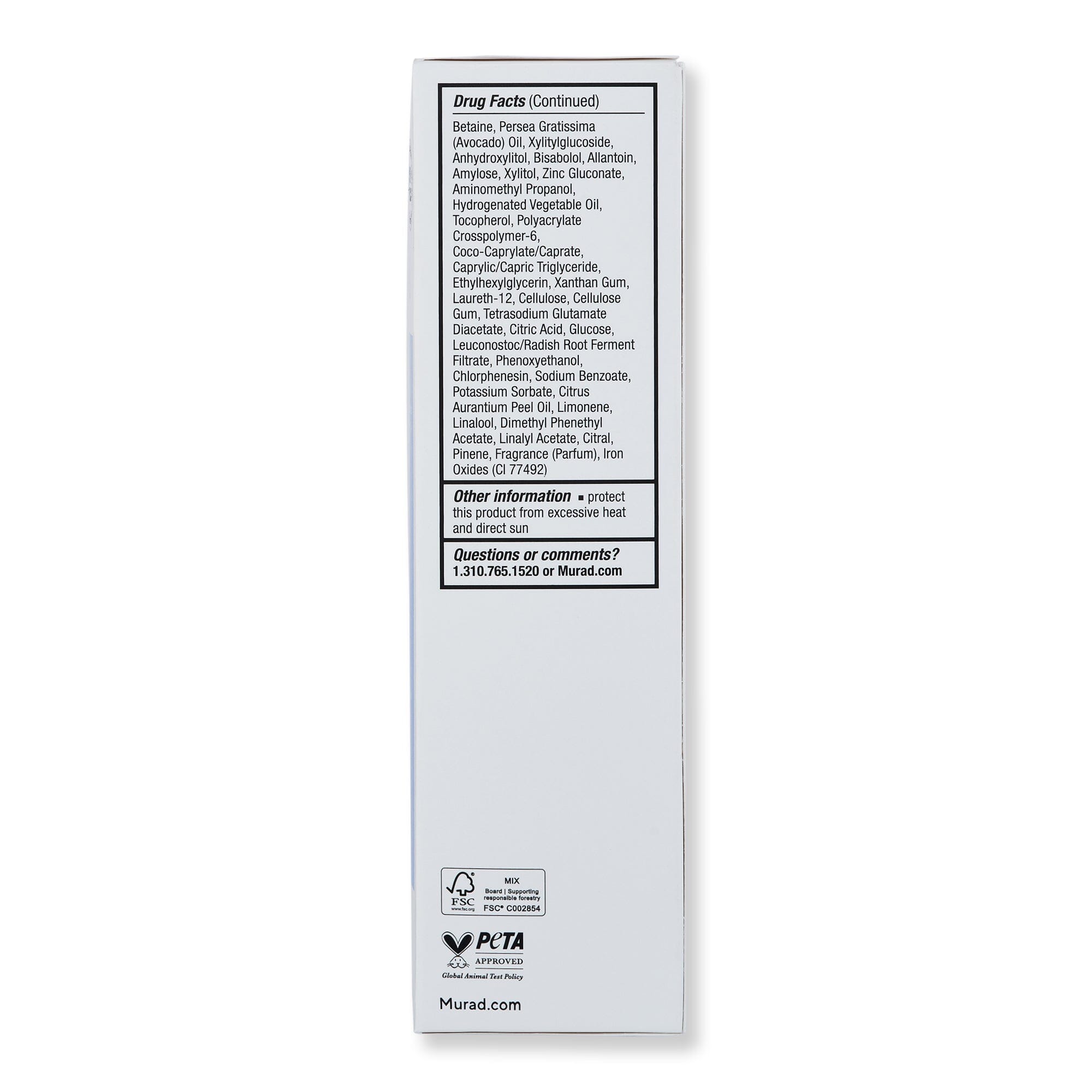 Murad Murad Superactive Moisturizer SPF 50: Mattifying Oil + Pore Control Face Moisturizers 