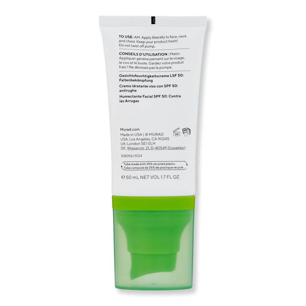 Murad Murad Superactive Moisturizer SPF 50: Wrinkle-Fighting Face Moisturizers 