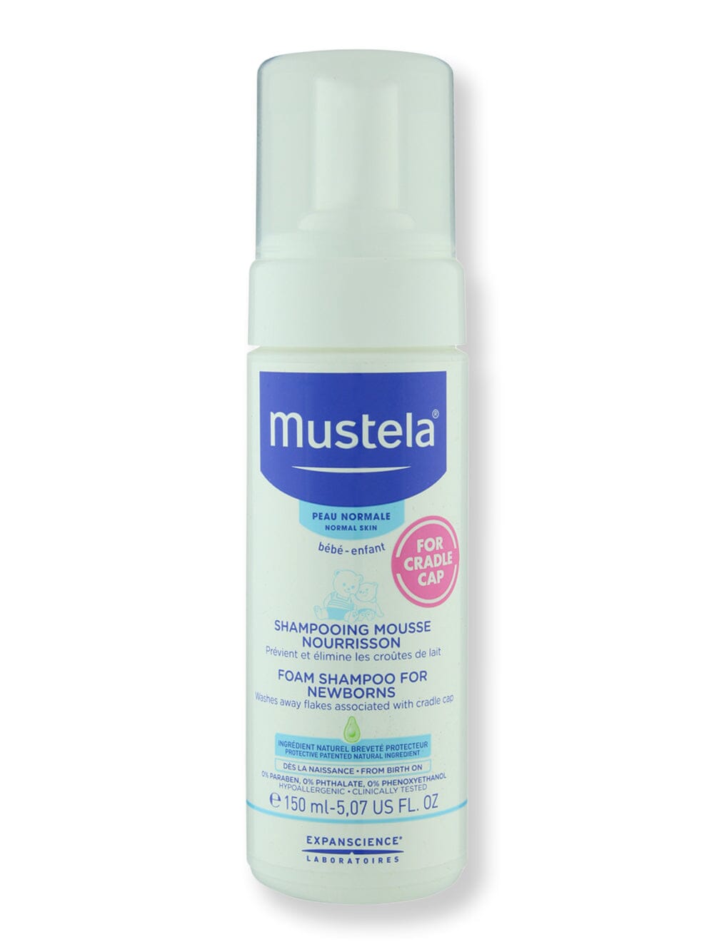 Mustela Mustela Foam Shampoo for Newborns Baby Shampoos & Washes 5 oz / 150 ml 