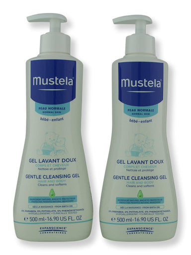 Mustela Mustela Gentle Cleansing Gel 2 Ct 16.9 oz Baby Shampoos & Washes 