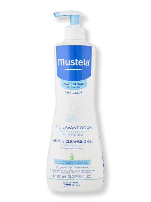 Mustela Mustela Gentle Cleansing Gel Baby Shampoos & Washes 25.35 oz / 750 ml 