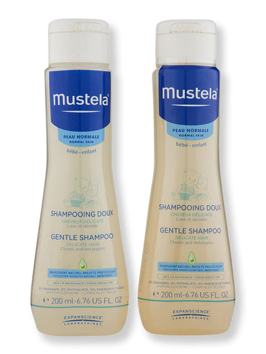 Mustela Mustela Gentle Shampoo 2 Ct 6.76 oz Baby Shampoos & Washes 