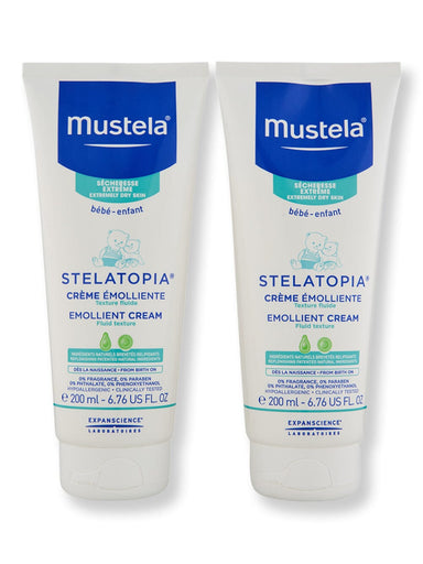 Mustela Mustela Stelatopia Emollient Cream 2 Ct 6.76 oz Baby Skin Care 