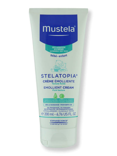 Mustela Mustela Stelatopia Emollient Cream 6.76 oz 200 ml Baby Skin Care 