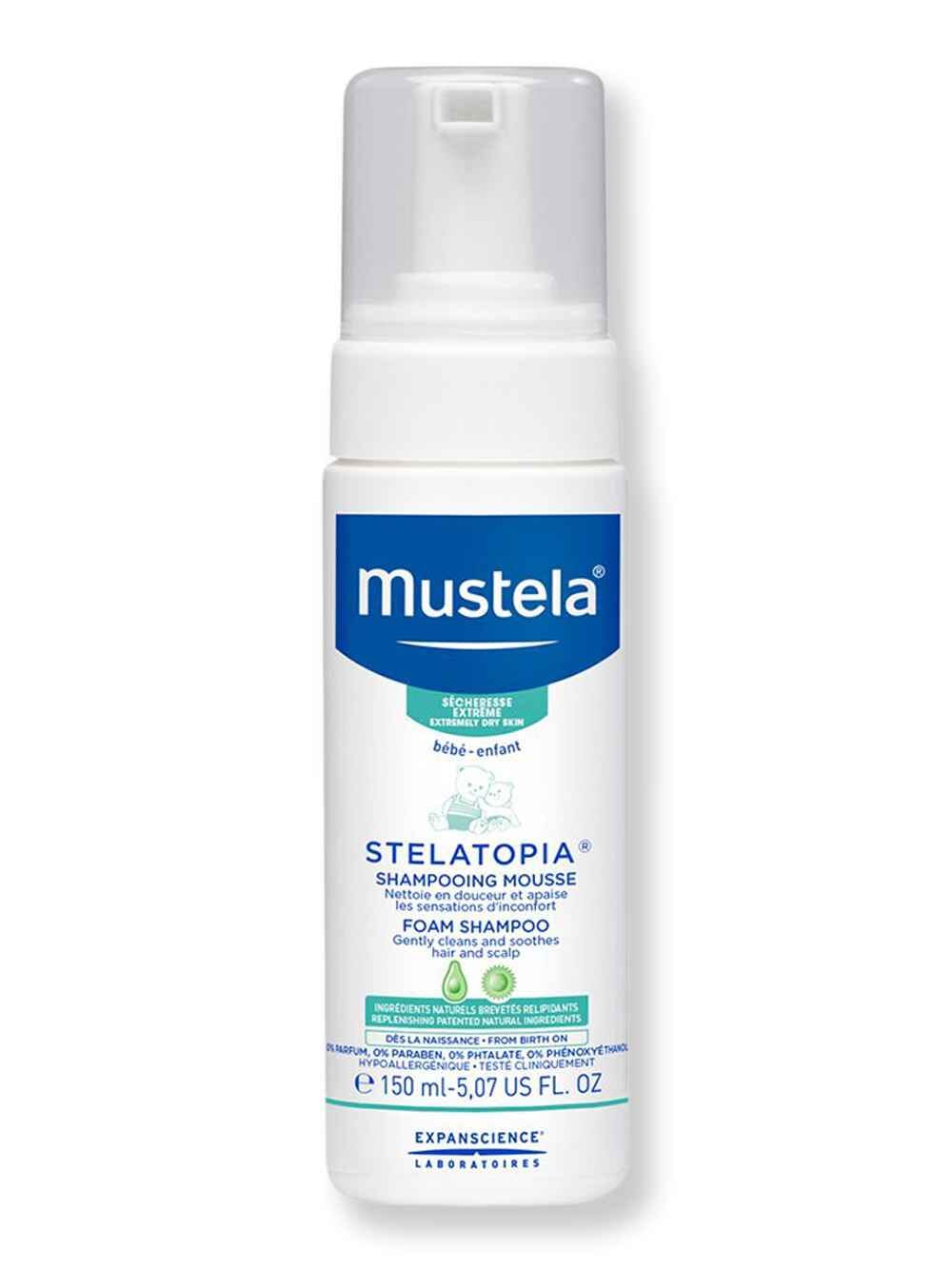 Mustela Mustela Stelatopia Foam Shampoo 5 oz 150 ml Baby Shampoos & Washes 