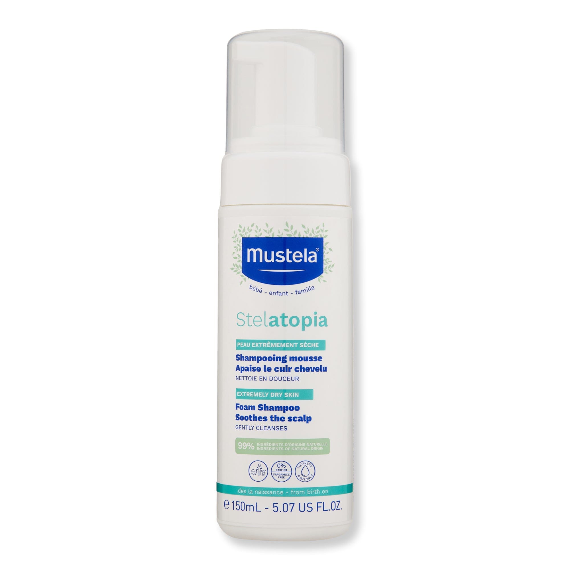 Mustela Mustela Stelatopia Foam Shampoo Baby Shampoos & Washes 5 oz / 150 ml 