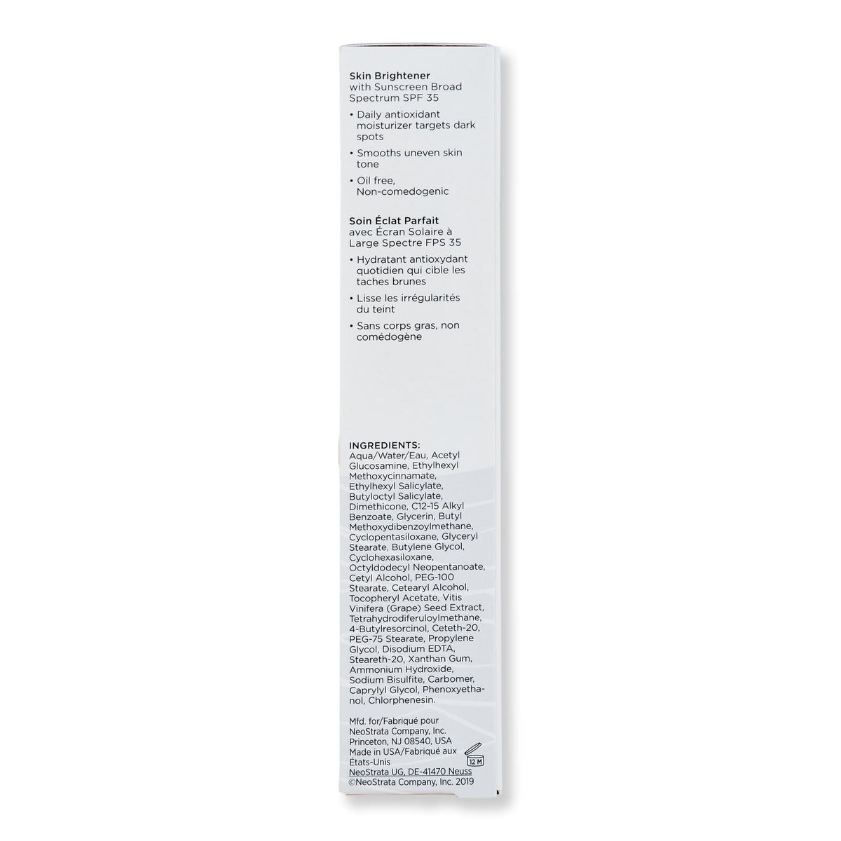 Neostrata Neostrata Skin Brightener SPF 35 Face Moisturizers 