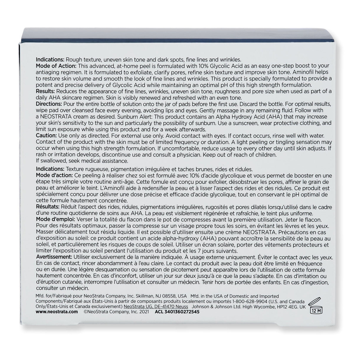 Neostrata Neostrata Smooth Surface Daily Peel+ Exfoliators & Peels 