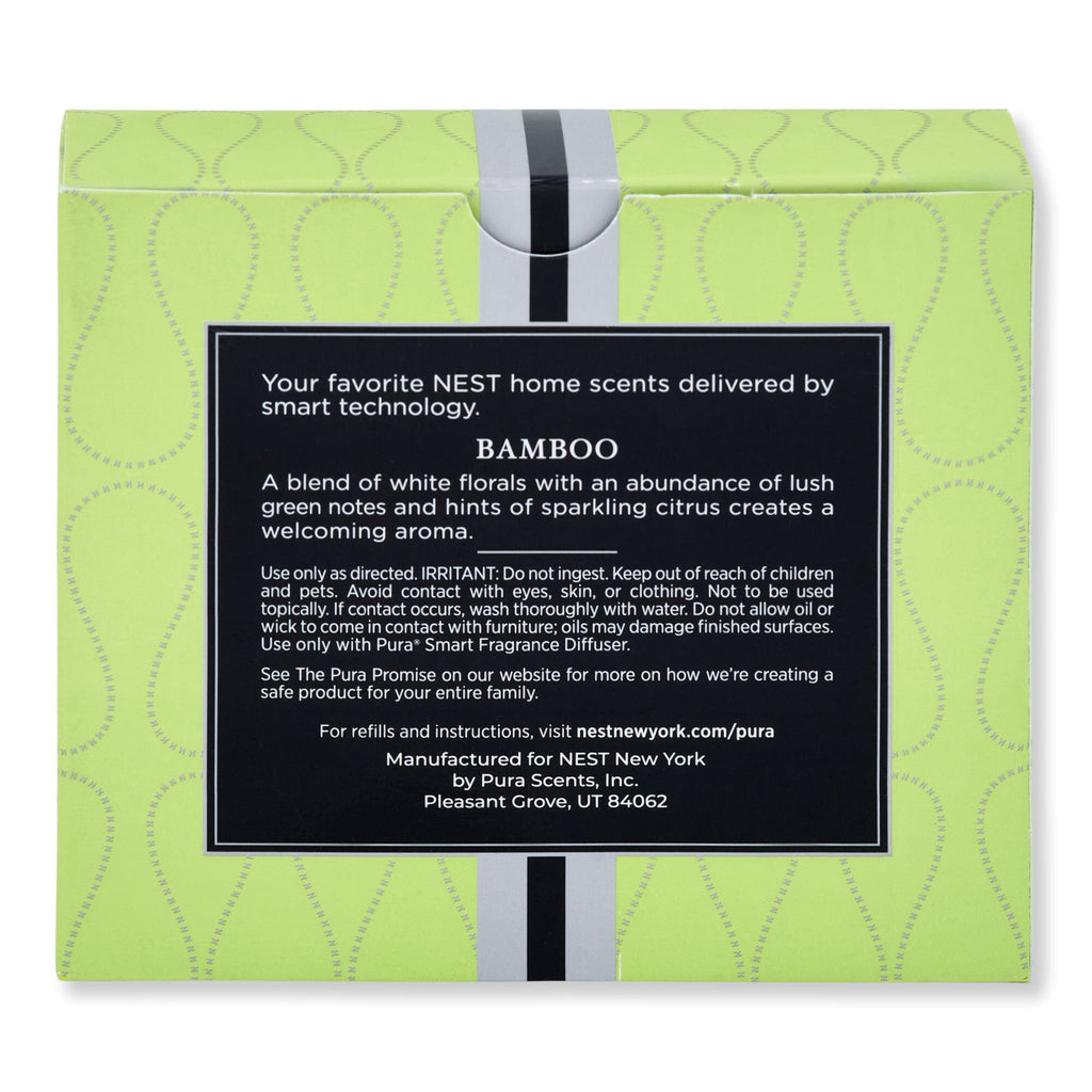 NEST New York NEST New York Bamboo Refill Duo for Pura Smart Home Fragrance Diffuser Candles & Diffusers 