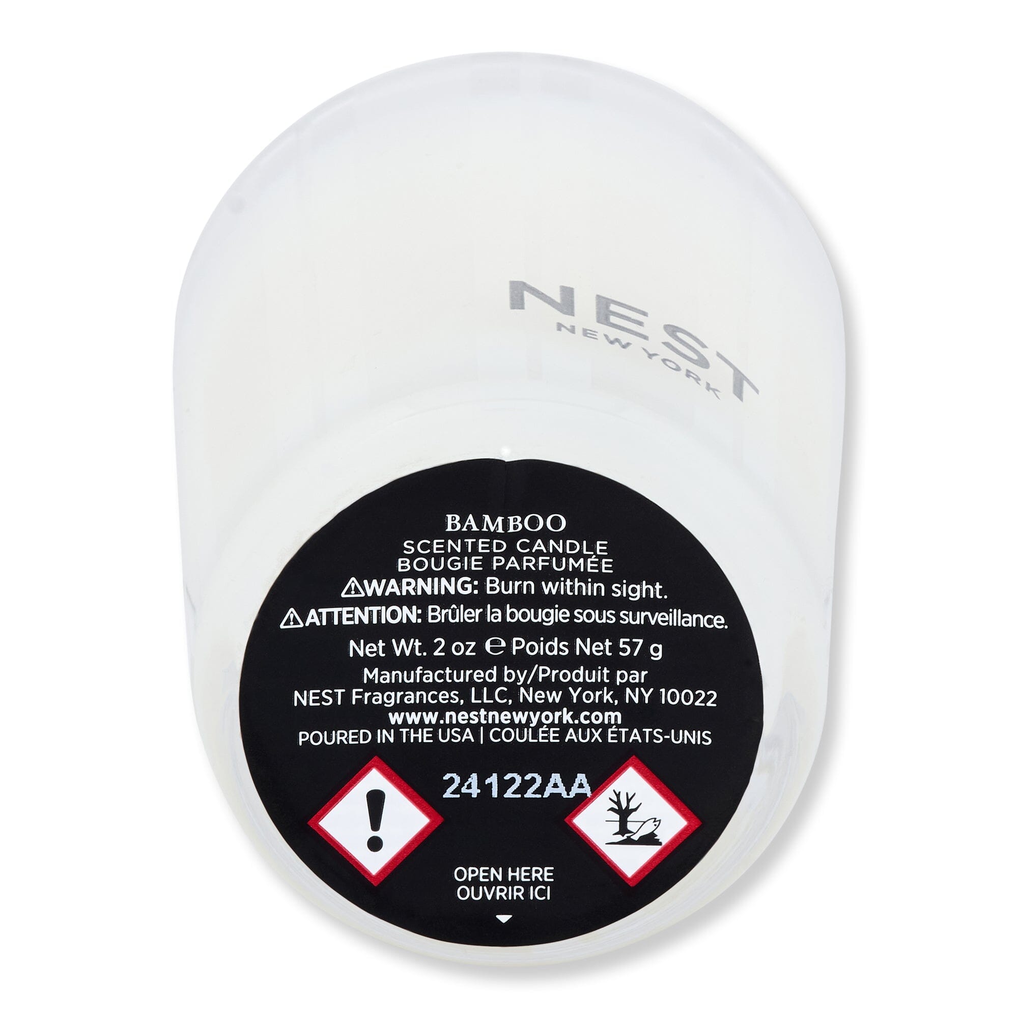 NEST New York NEST New York Bamboo Votive Candle 2 oz Candles & Diffusers 