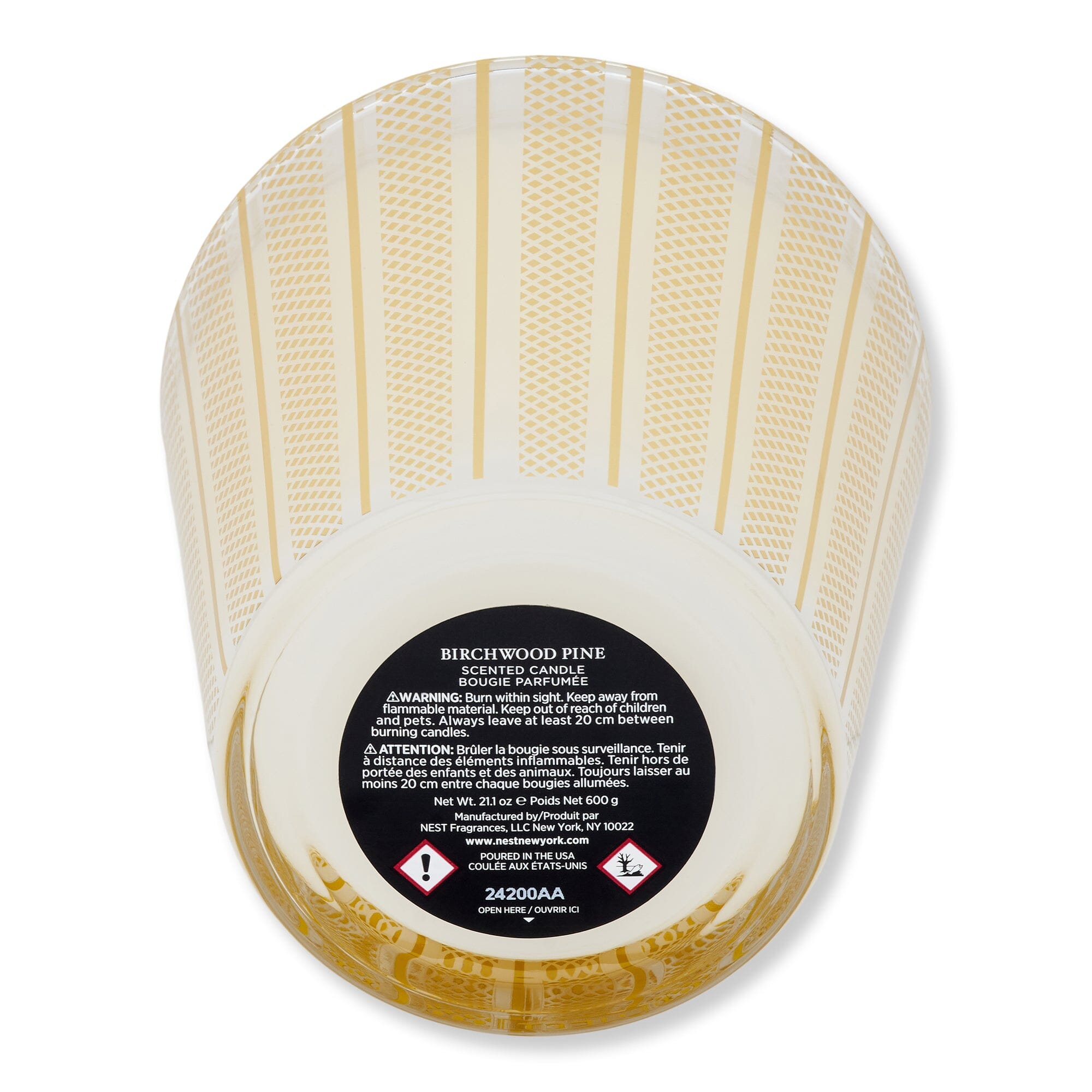 NEST New York NEST New York Birchwood Pine 3-Wick Candle 21.2 oz Candles & Diffusers 