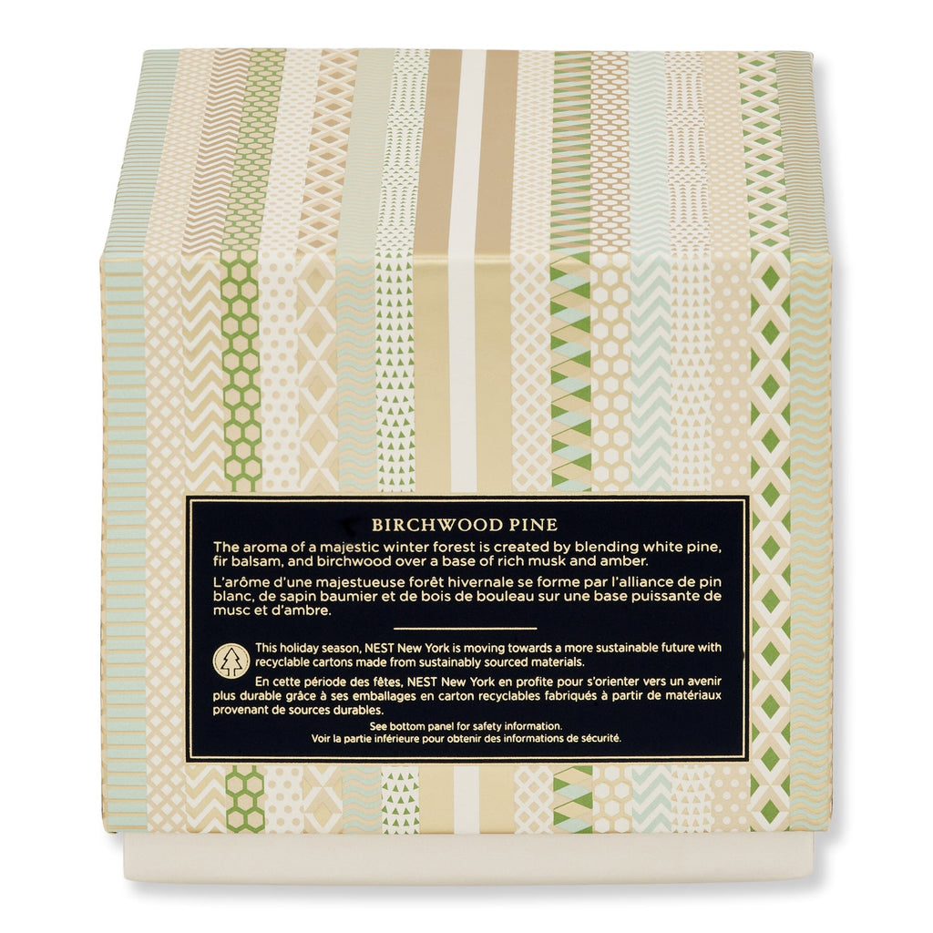 NEST New York NEST New York Birchwood Pine 3-Wick Candle Candles & Diffusers 