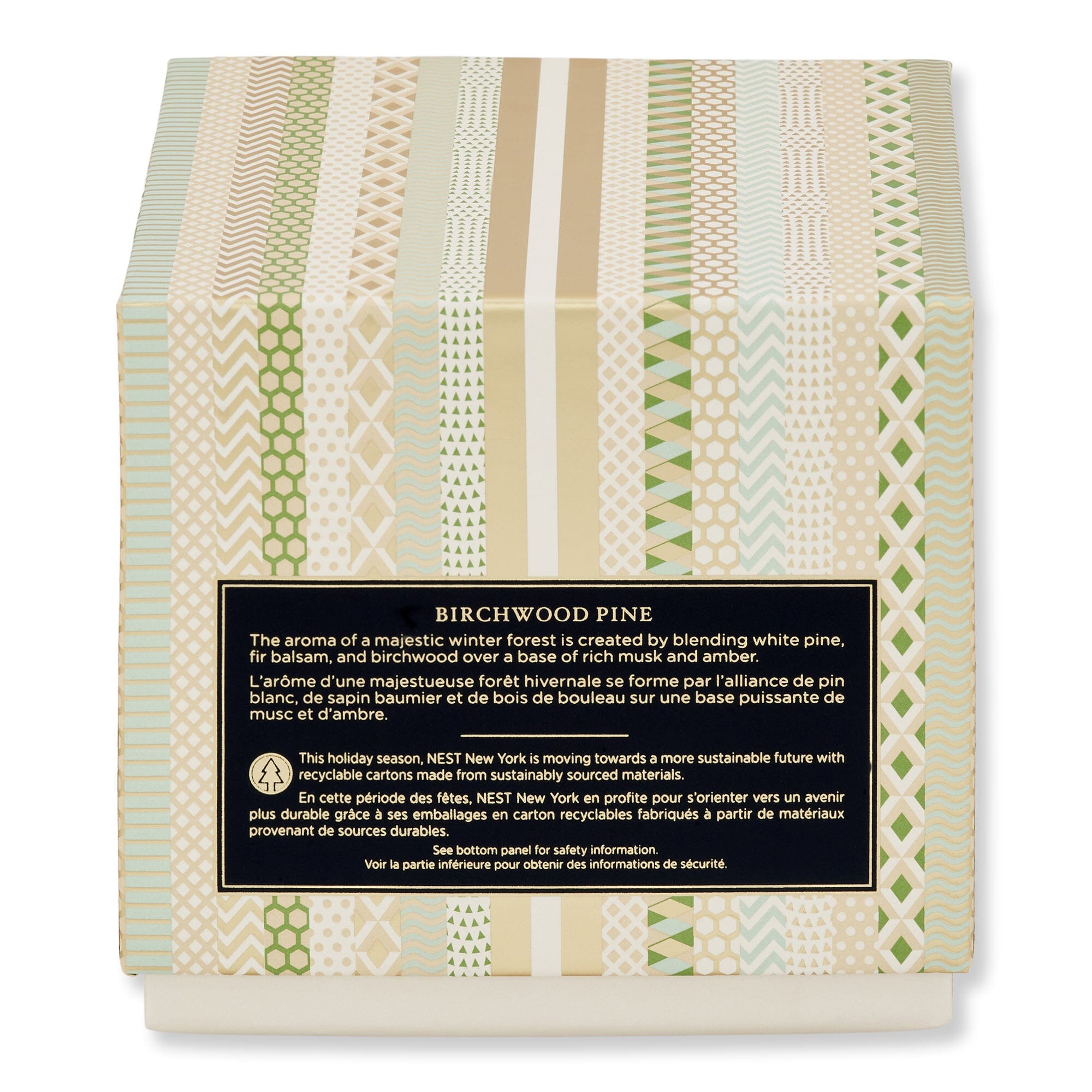 NEST New York NEST New York Birchwood Pine 3-Wick Candle Candles & Diffusers 