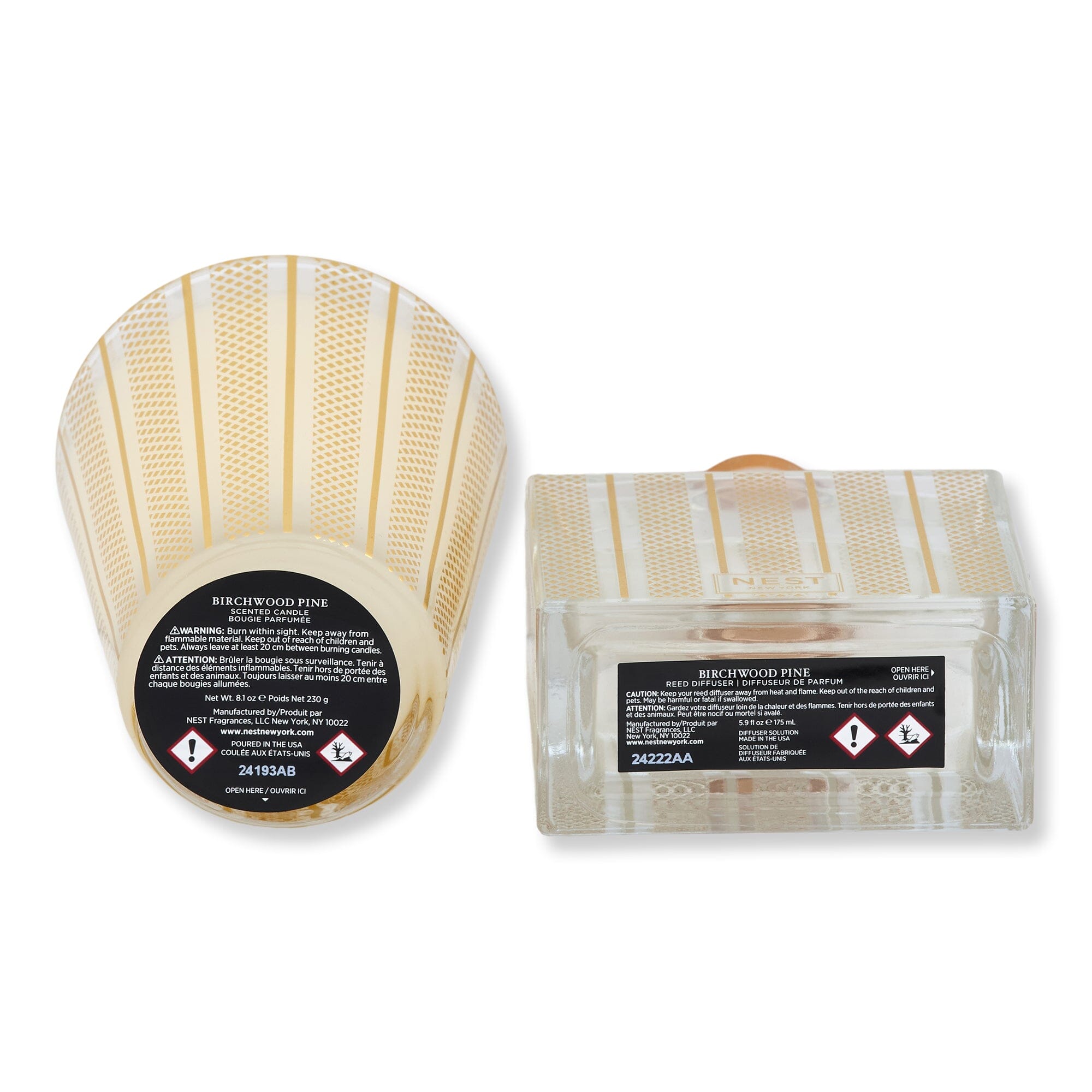 NEST New York NEST New York Birchwood Pine Classic Candle & Diffuser Set Candles & Diffusers 