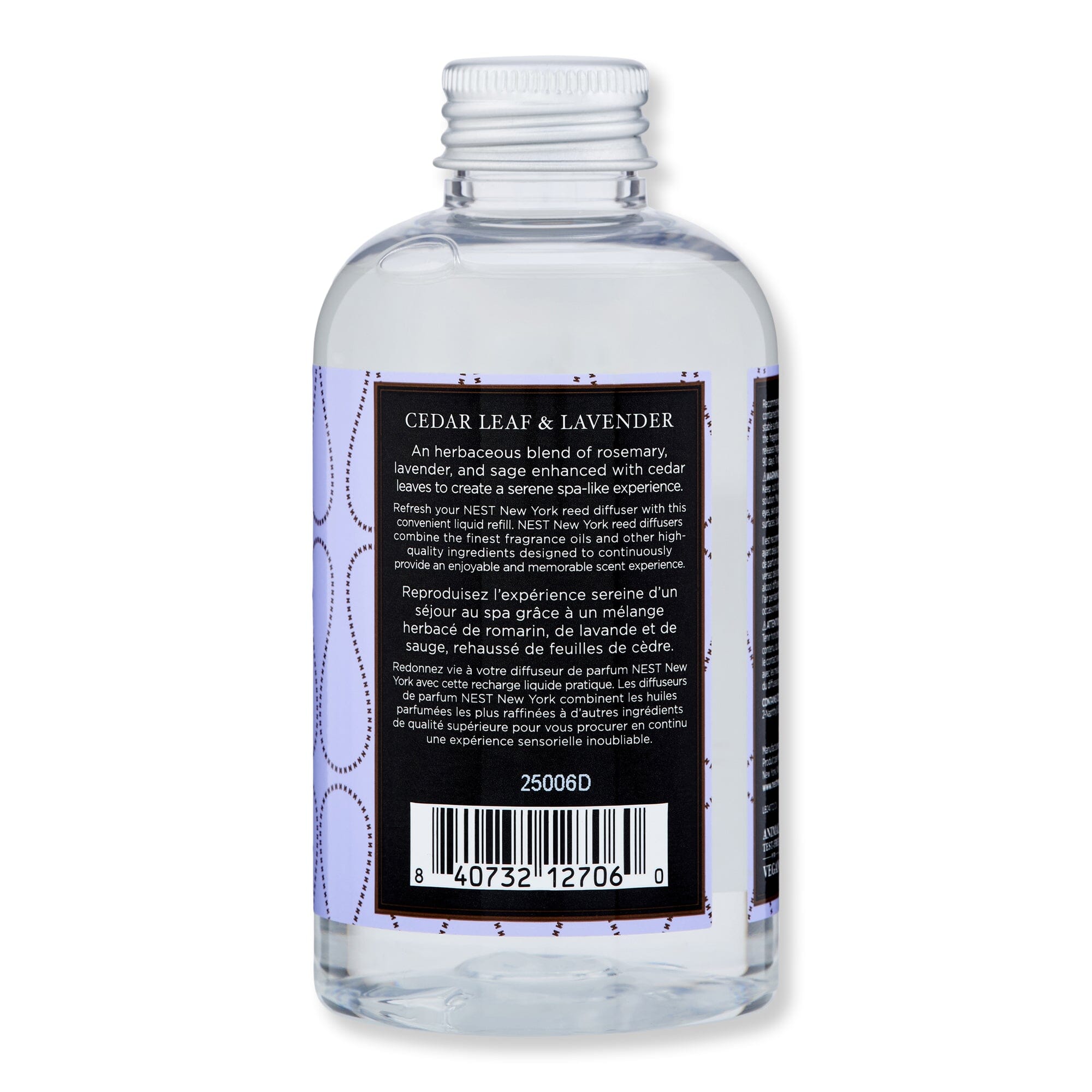 NEST New York NEST New York Cedar Leaf & Lavender Reed Diffuser Refill 5.9 fl oz 175 ml Candles & Diffusers 