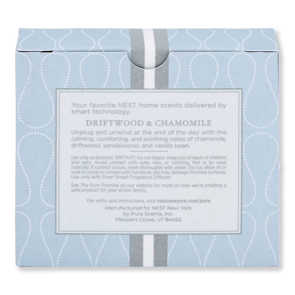 NEST New York NEST New York Driftwood & Chamomile Refill Duo for Pura Smart Home Fragrance Diffuser Candles & Diffusers 