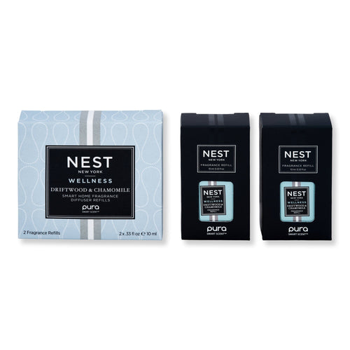 NEST New York NEST New York Driftwood & Chamomile Refill Duo for Pura Smart Home Fragrance Diffuser Candles & Diffusers 