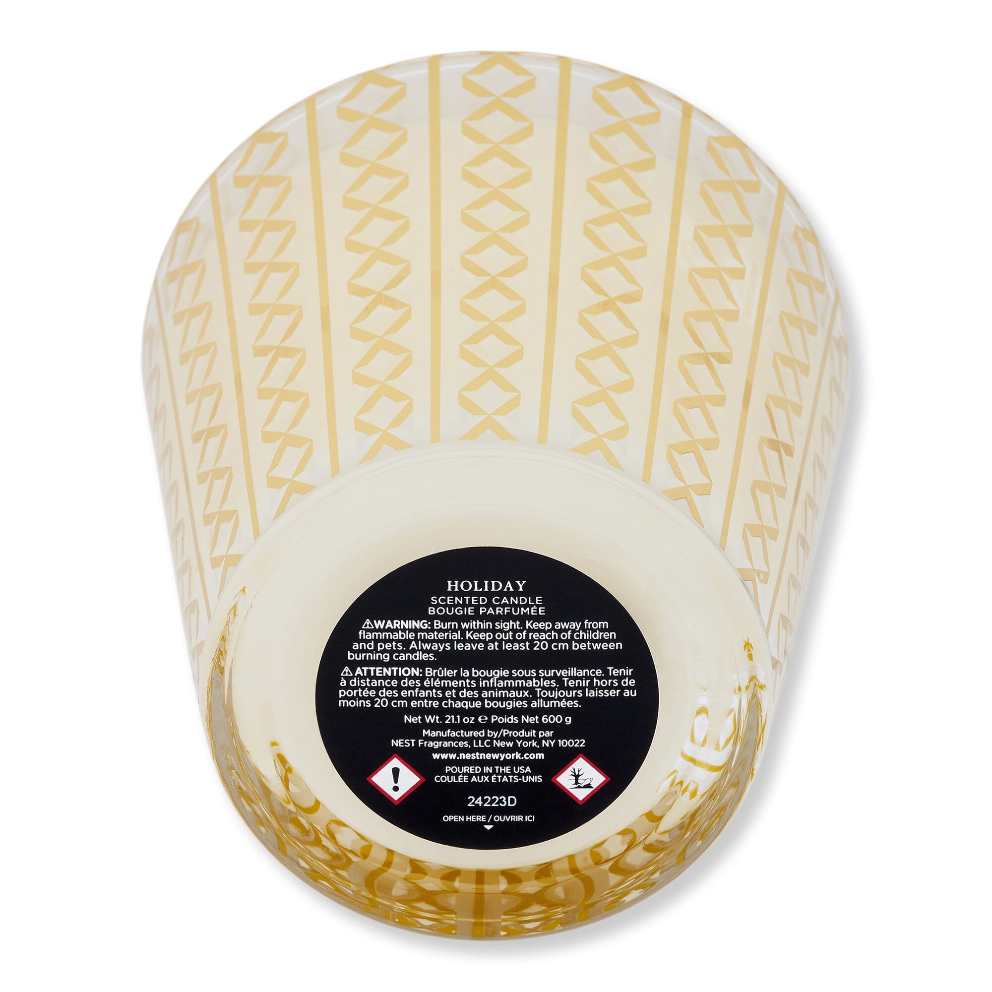 NEST New York NEST New York Holiday 3-Wick Candle 21.2 oz Candles & Diffusers 