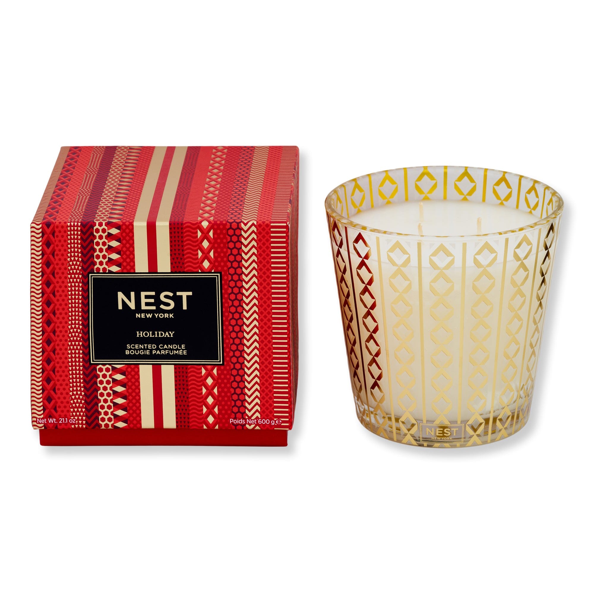 NEST New York NEST New York Holiday 3-Wick Candle 21.2 oz Candles & Diffusers 