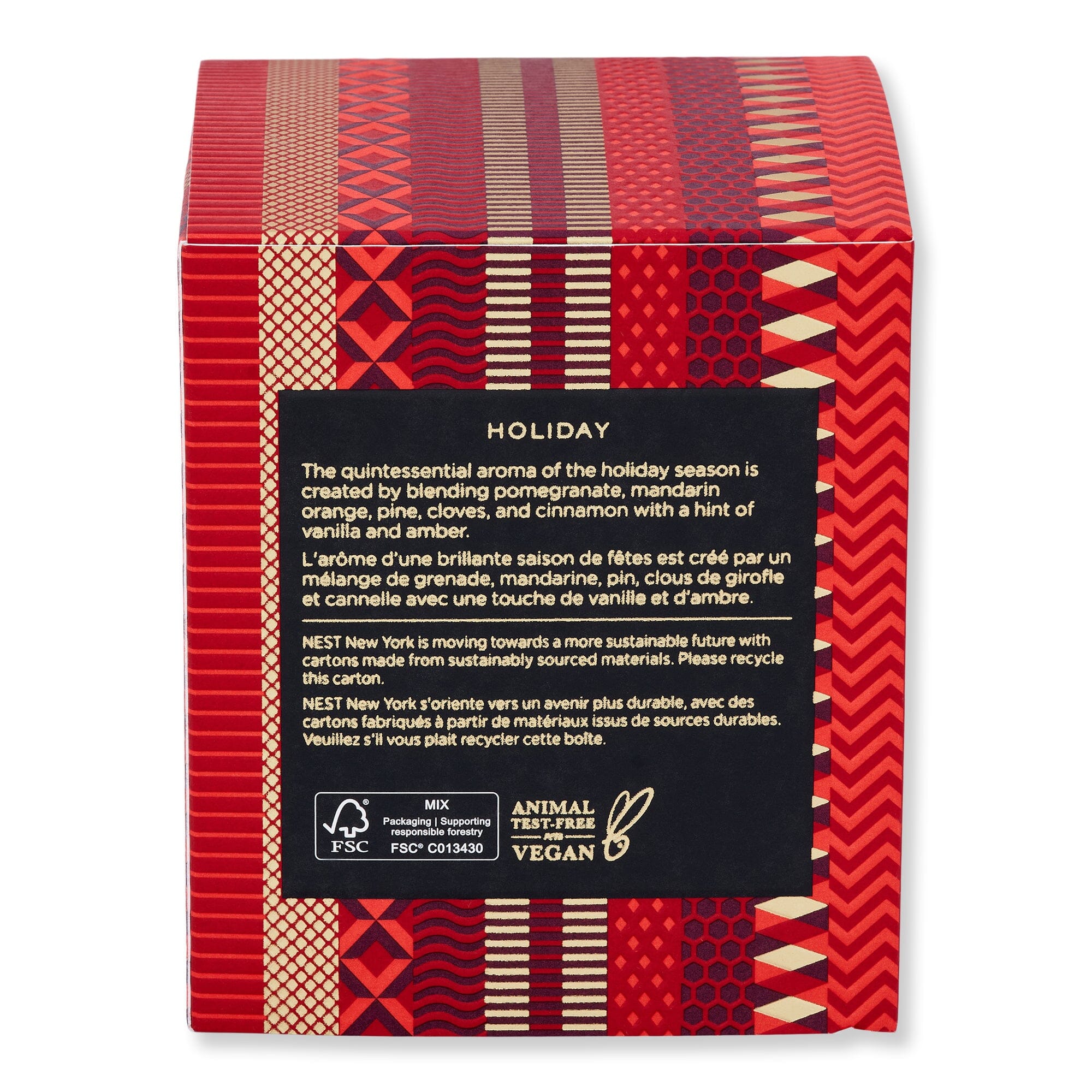 NEST New York NEST New York Holiday Classic Candle 8.1 oz Candles & Diffusers 