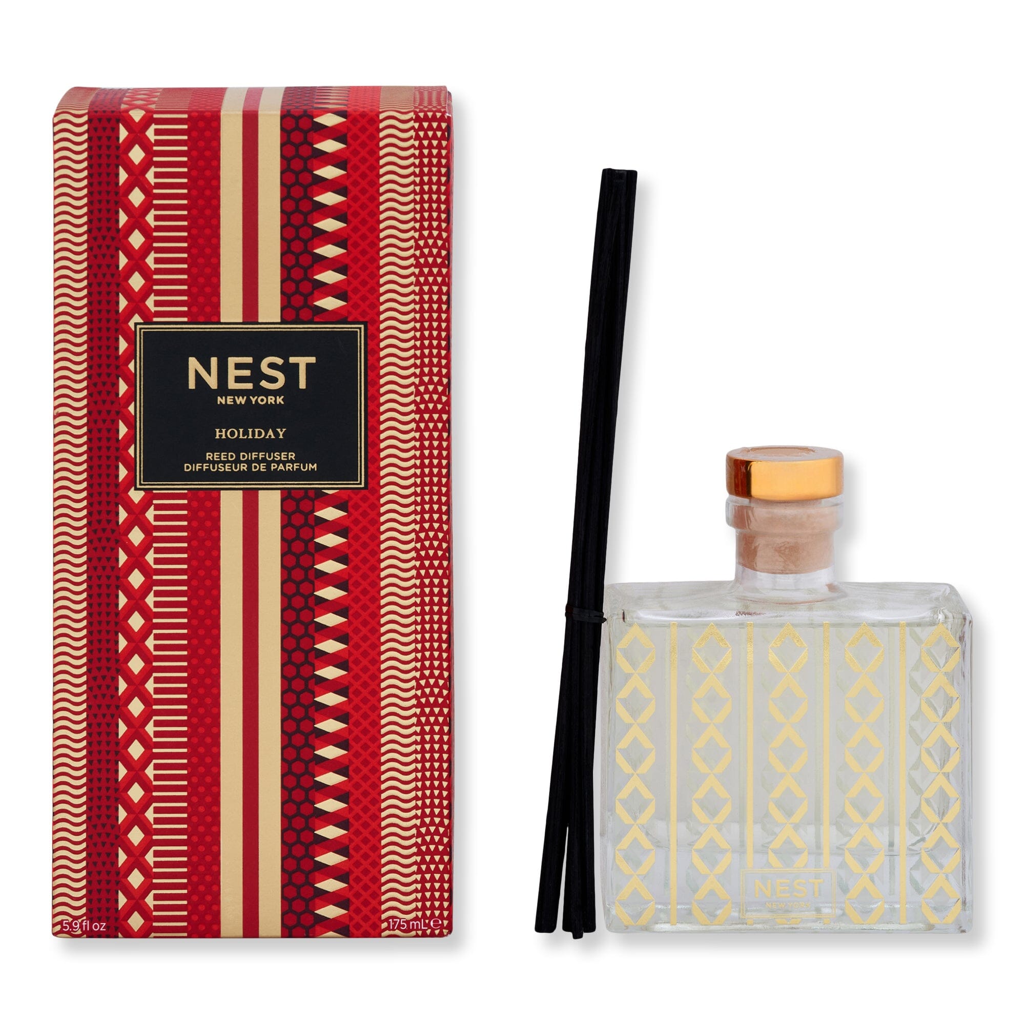 NEST New York NEST New York Holiday Reed Diffuser 5.9 fl oz 175 ml Candles & Diffusers 