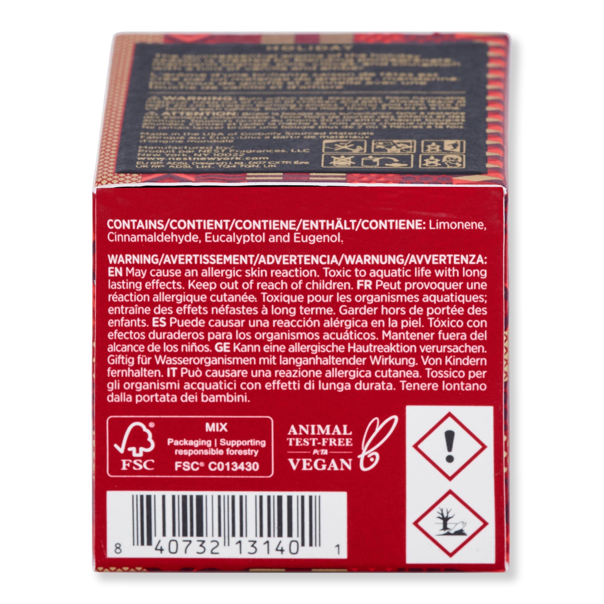 NEST New York NEST New York Holiday Votive Candle 2 oz Candles & Diffusers 