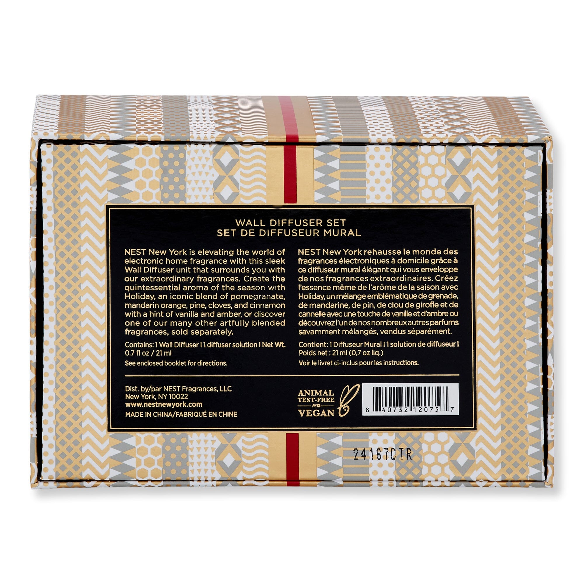 NEST New York NEST New York Holiday Wall Diffuser Set Candles & Diffusers 