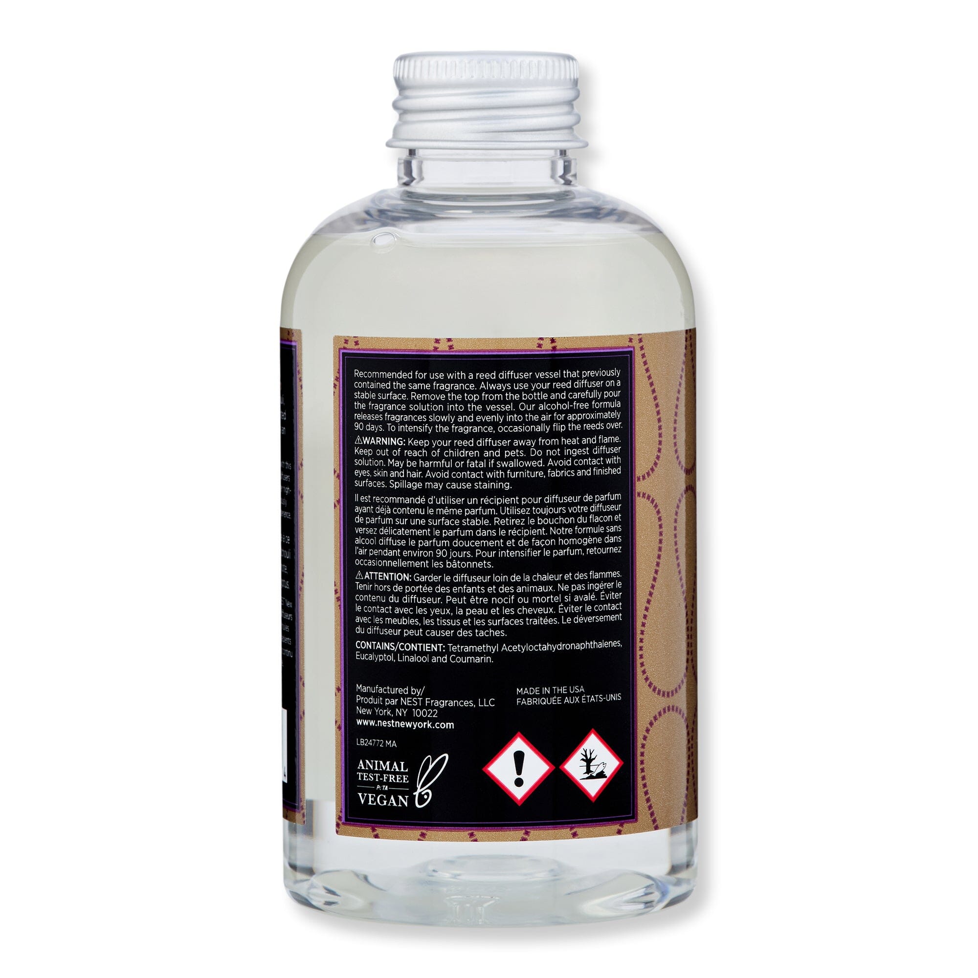 NEST New York NEST New York Moroccan Amber Reed Diffuser Refill 5.9 fl oz 175 ml Candles & Diffusers 