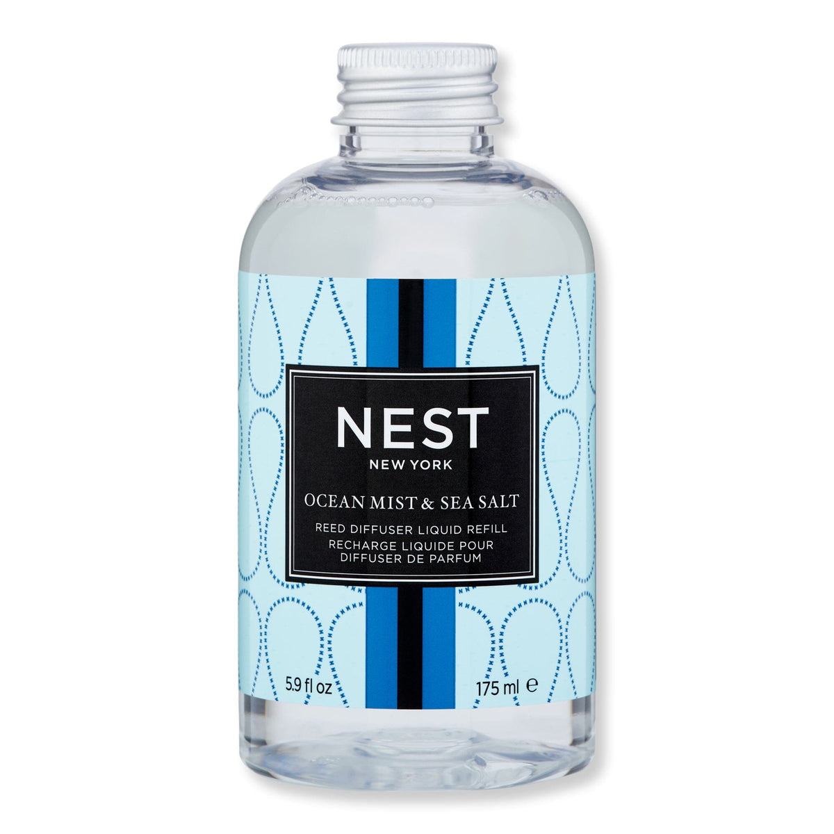 NEST New York NEST New York Ocean Mist & Sea Salt Reed Diffuser Candles & Diffusers Refill 5.9 fl oz / 175 ml 