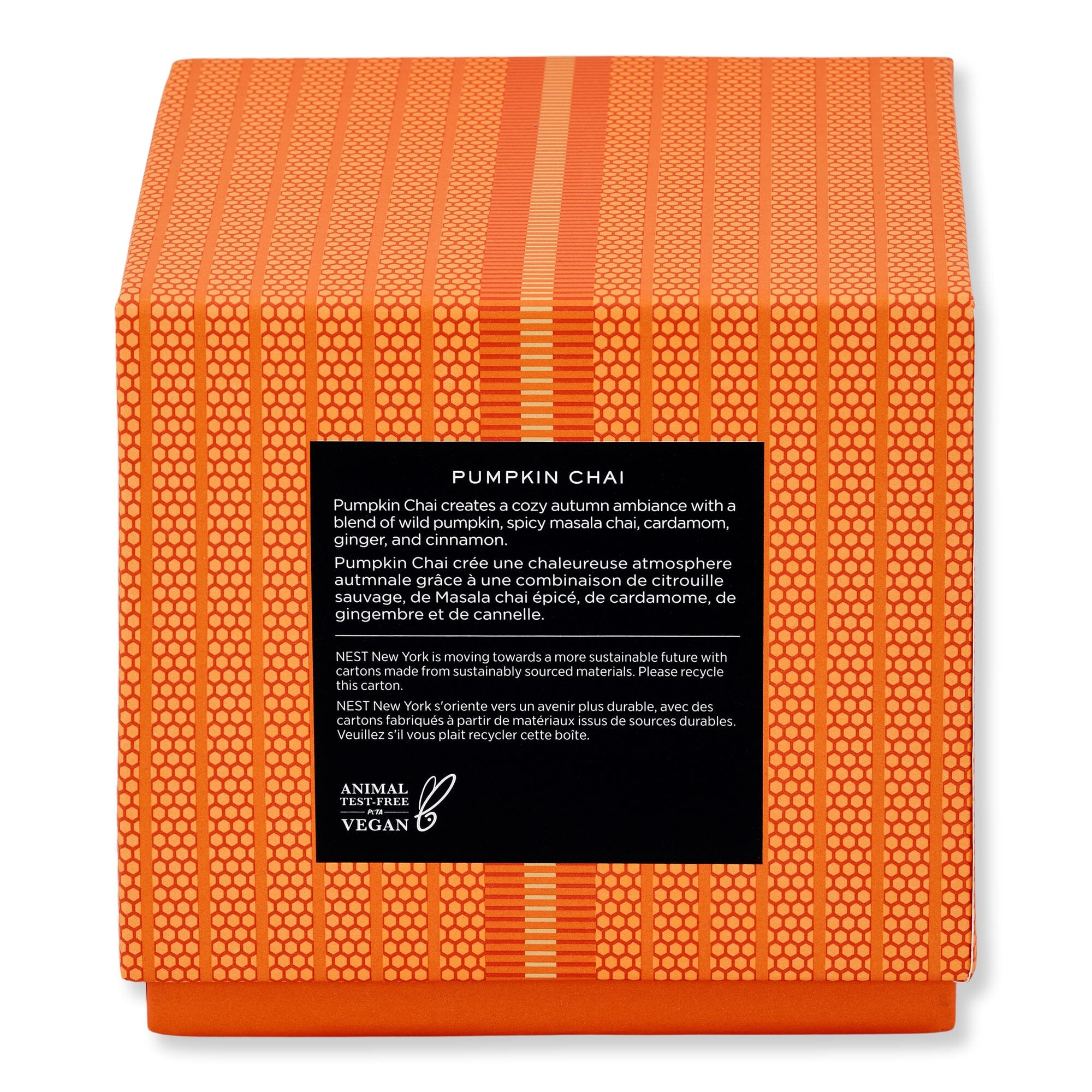 NEST New York NEST New York Pumpkin Chai 3-Wick Candle 21.2 oz Candles & Diffusers 