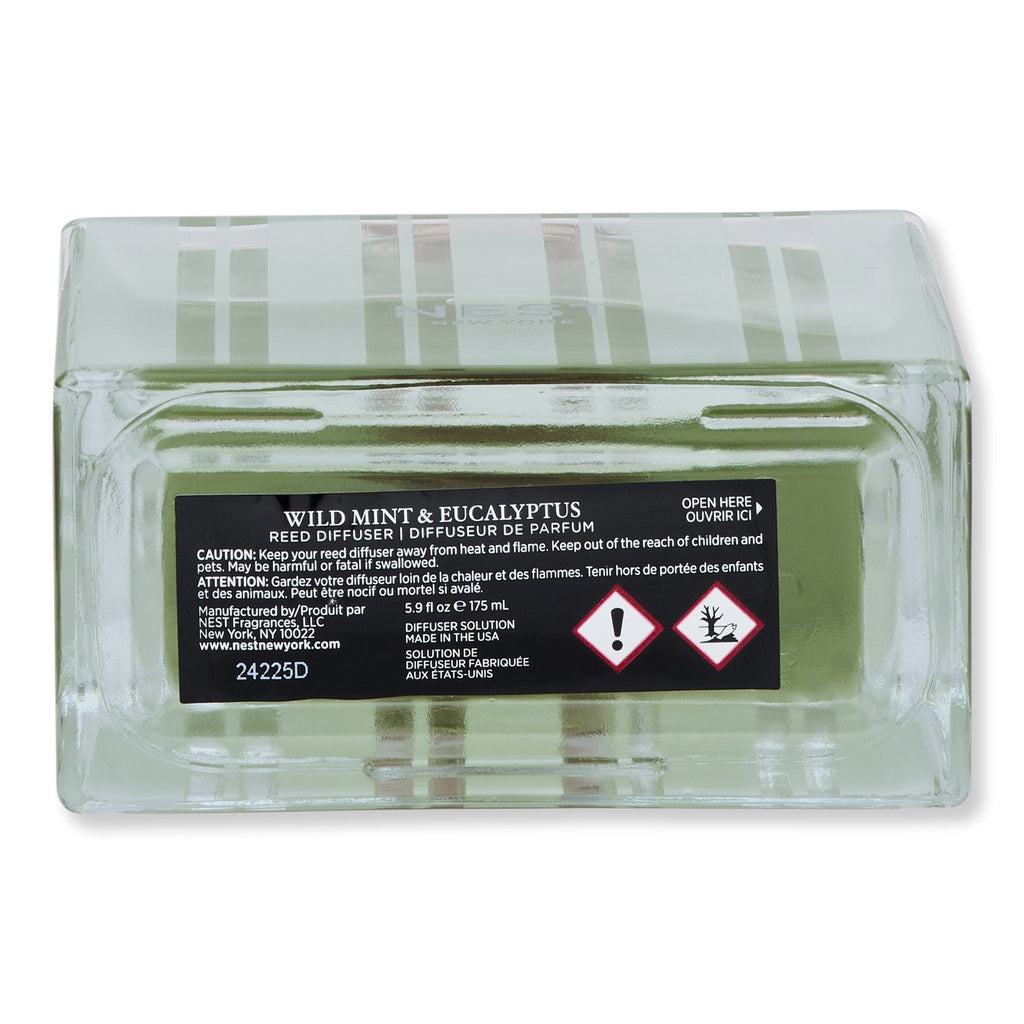 NEST New York NEST New York Wild Mint & Eucalyptus Reed Diffuser Candles & Diffusers 