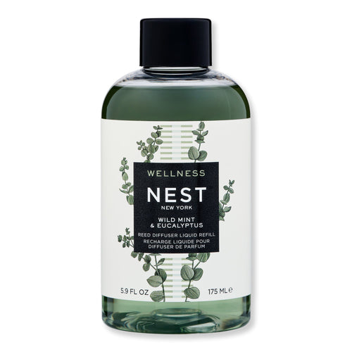 NEST New York NEST New York Wild Mint & Eucalyptus Reed Diffuser Candles & Diffusers Refill 5.9 fl oz / 175 ml 