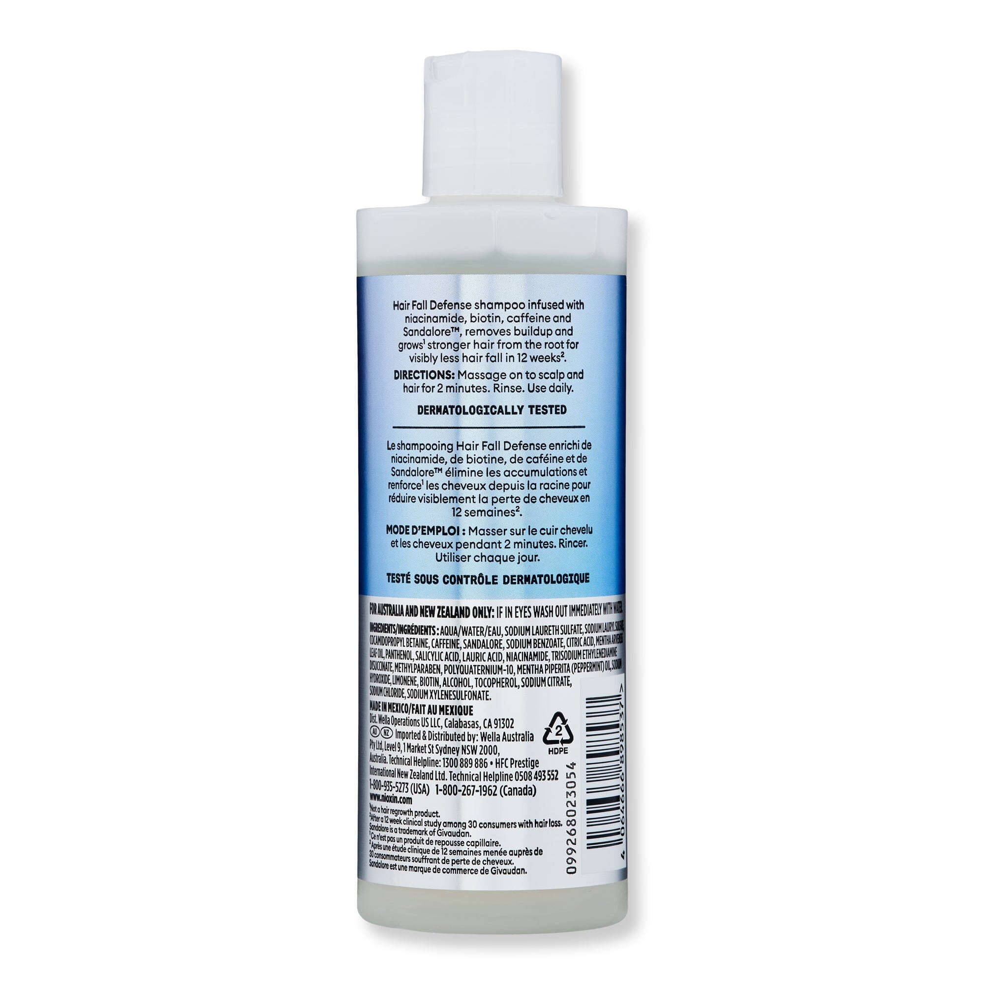 Nioxin Nioxin Hair Fall Defense Shampoo 8.1 oz Shampoos 