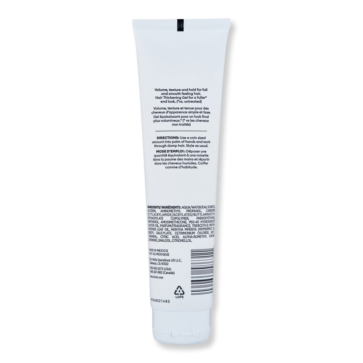 Nioxin Nioxin Hair Thickening Gel 5.1 oz Hair Gels 