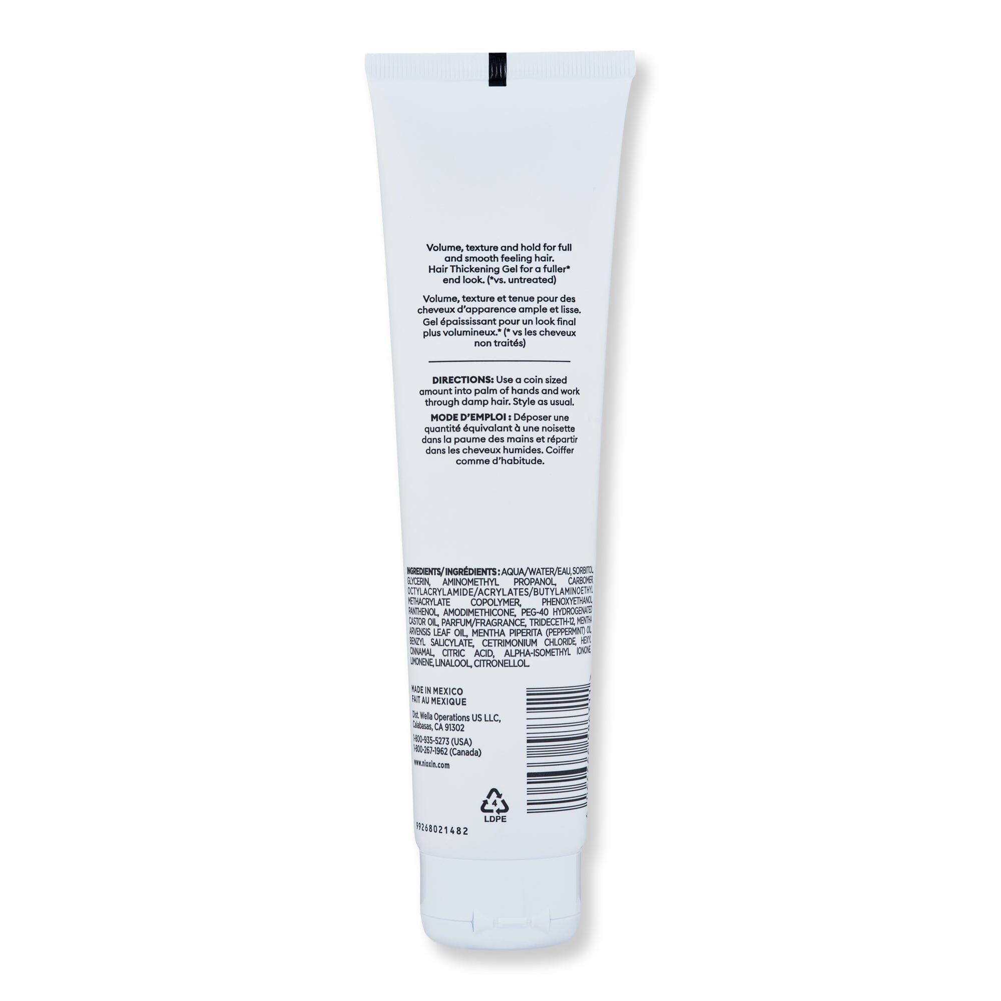 Nioxin Nioxin Hair Thickening Gel Hair Gels 